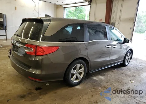 2019 Honda Odyssey Ex from USA, damaged, VIN 5FNRL6H50KB009447